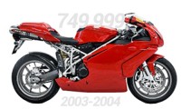 2003-2004 Ducati 749 999 Carénages