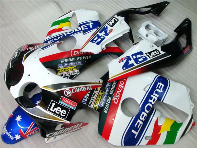 1990-1998 Carrera Eurobet Honda CBR250RR Carénage Moto