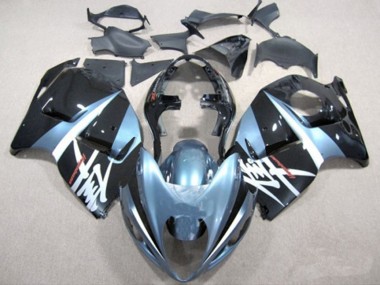 1997-2007 Bleu Clair & Noir Suzuki GSXR 1300 Carénage Moto