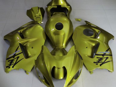 1997-2007 Jaune Brillant Suzuki GSXR 1300 Carénage Moto