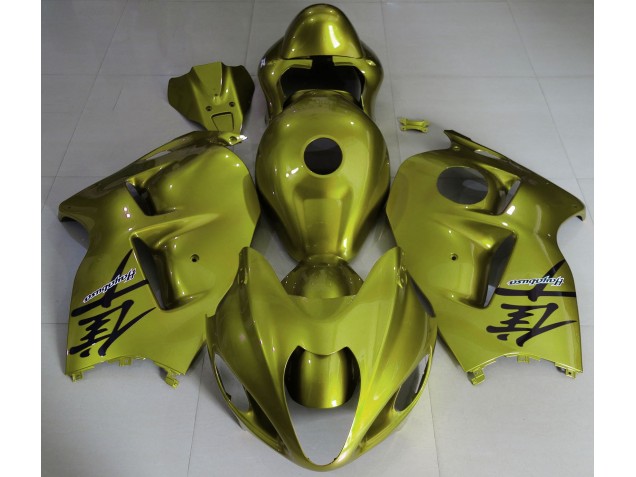 1997-2007 Jaune Brillant Suzuki GSXR 1300 Carénage Moto