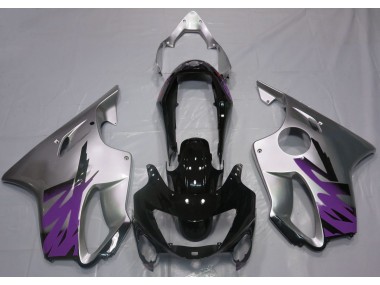 1999-2000 Argent Brillant & Violet Honda CBR600 F4 Carénage Moto