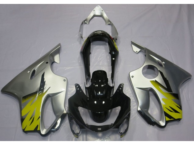 1999-2000 Argent Jaune & Noir Honda CBR600 F4 Carénage Moto