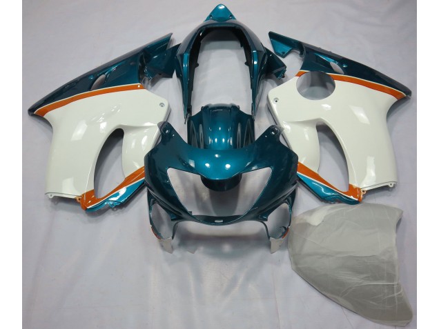 1999-2000 Bleu Clair & Orange Honda CBR600 F4 Carénage Moto