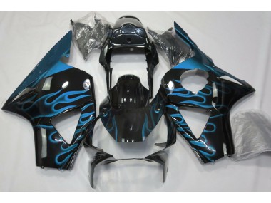 2002-2003 Bleu Clair Flamme Honda CBR954RR Carénage Moto