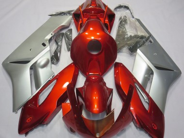 2004-2005 Argent Rouge Honda CBR1000RR Carénage Moto