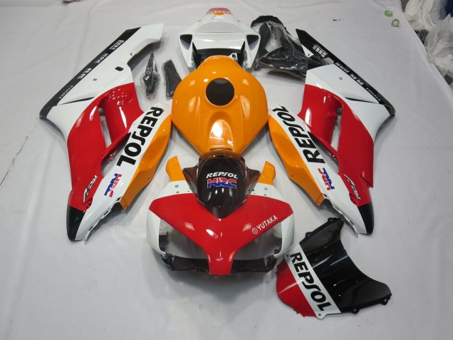 2004-2005 Blanc Repsol Honda CBR1000RR Carénage Moto