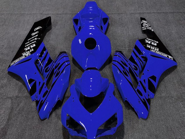 2004-2005 Bleu Brillant Flamme Honda CBR1000RR Carénage Moto