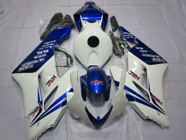 2004-2005 Blu Bianco HRC Honda CBR1000RR Carénage Moto