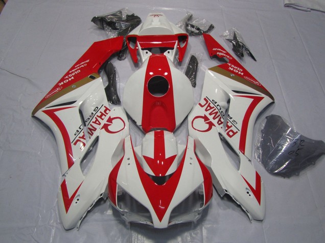 2004-2005 Conception Spéciale En Or Rouge Honda CBR1000RR Carénage Moto