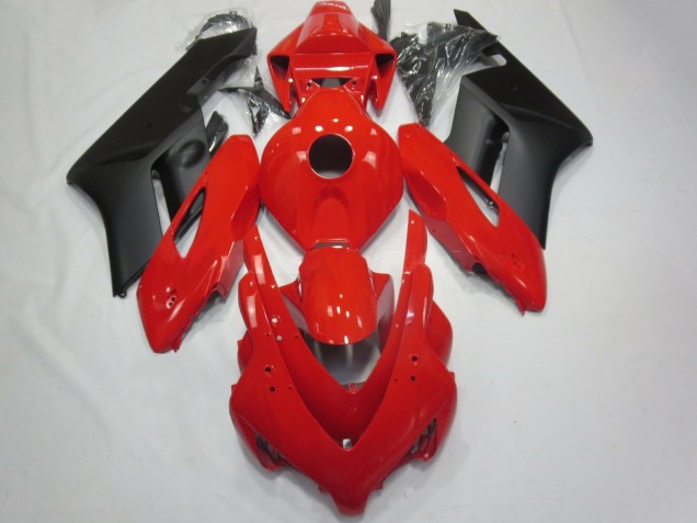 2004-2005 Rouge Brillant & Noir Mat Honda CBR1000RR Carénage Moto