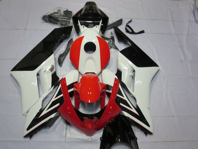 2004-2005 Rouge Noir & Blanc Honda CBR1000RR Carénage Moto