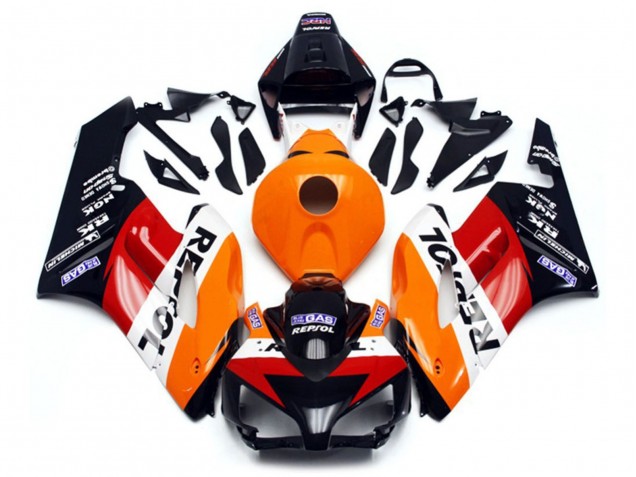 2004-2005 Sombre Repsol Honda CBR1000RR Carénage Moto