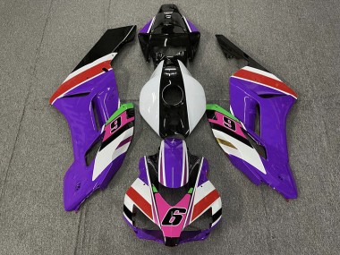 2004-2005 Violet 6 Honda CBR1000RR Carénage Moto