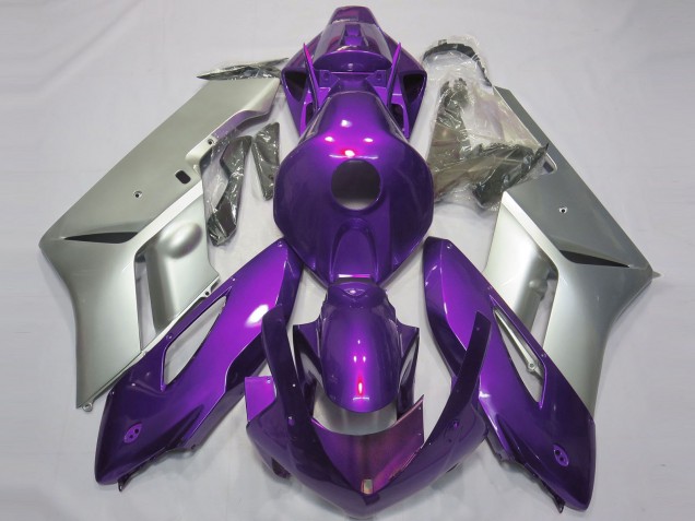 2004-2005 Violet Brillant & Argent Honda CBR1000RR Carénage Moto