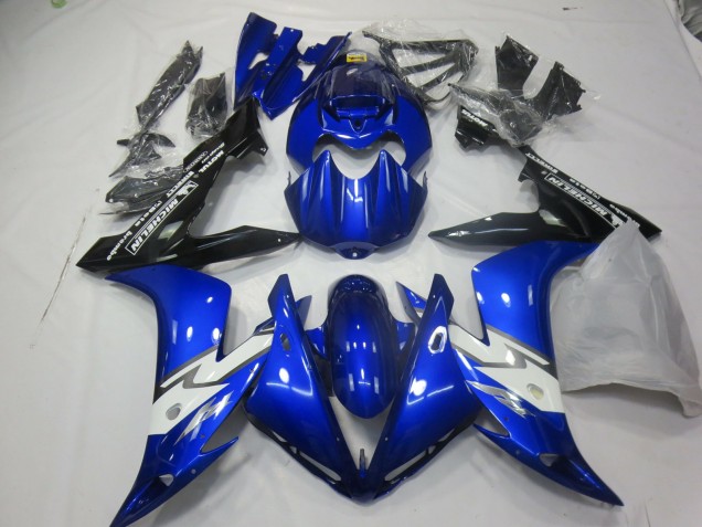 2004-2006 Bleu Brillant Blanc Yamaha R1 Carénage Moto