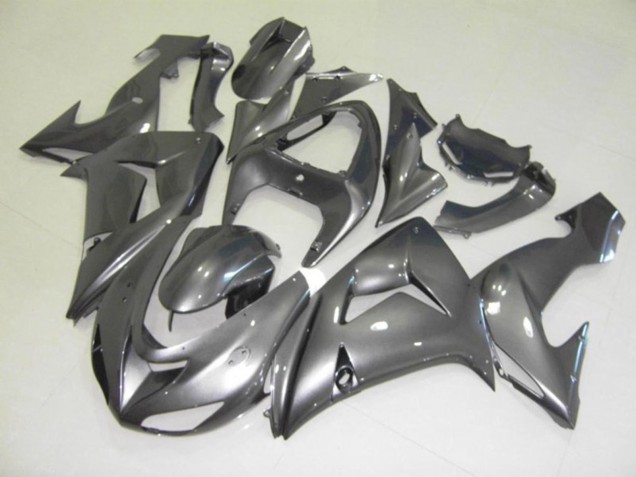 2006-2007 Argent Brillant Kawasaki ZX10R Carénage Moto