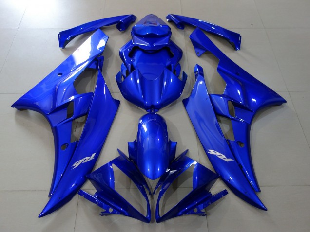 2006-2007 Bleu Brillant Yamaha R6 Carénage Moto