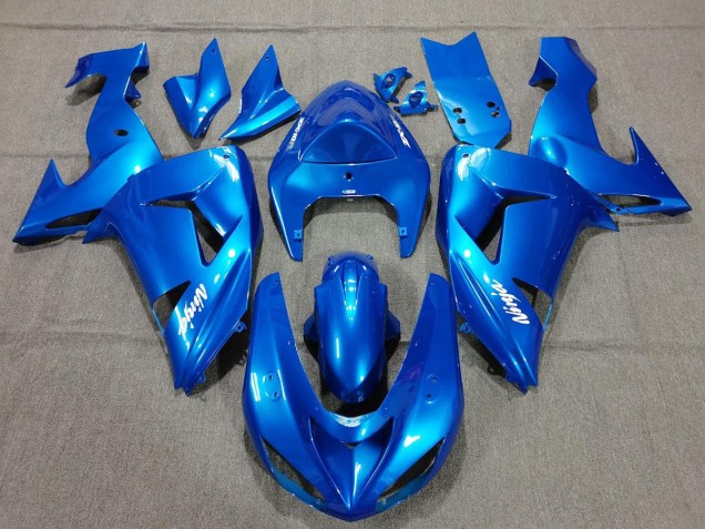 2006-2007 Ninja Bleu Kawasaki ZX10R Carénage Moto