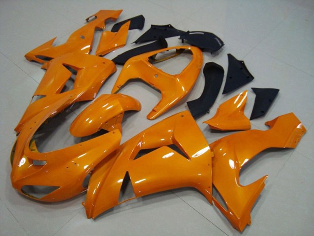 2006-2007 Orange Uni Kawasaki ZX10R Carénage Moto