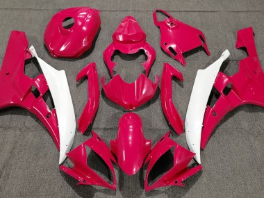 2006-2007 Rouge Perle Yamaha R6 Carénage Moto