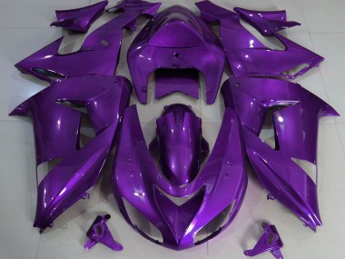 2006-2007 Violet Uni Kawasaki ZX10R Carénage Moto