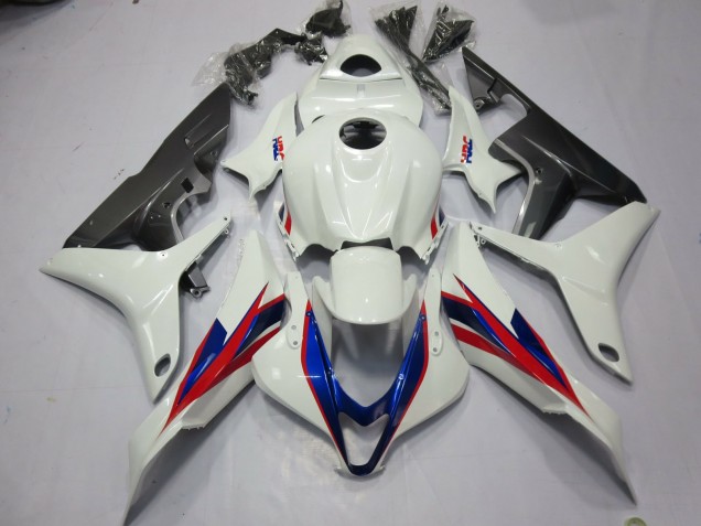 2007-2008 Bianco HRC Honda CBR600RR Carénage Moto