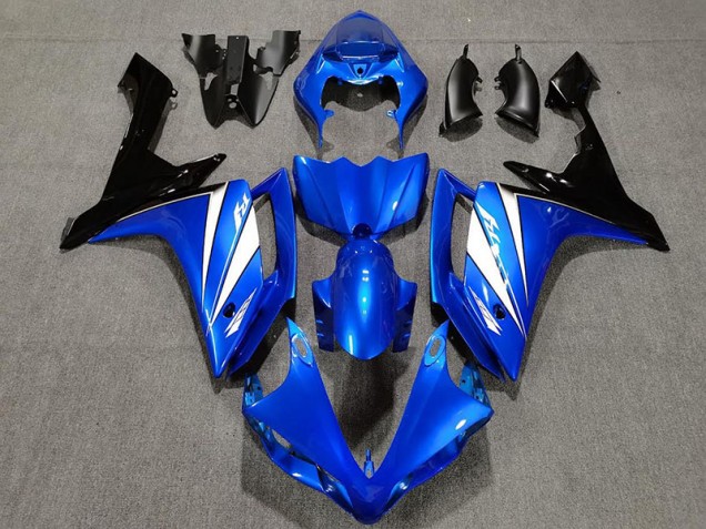 2007-2008 Bleu Blanc & Noir Yamaha R1 Carénage Moto