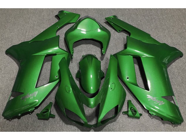 2007-2008 Forêt Verte Kawasaki ZX6R Carénage Moto