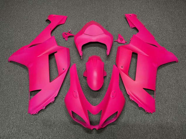 2007-2008 Fushia Kawasaki ZX6R Carénage Moto