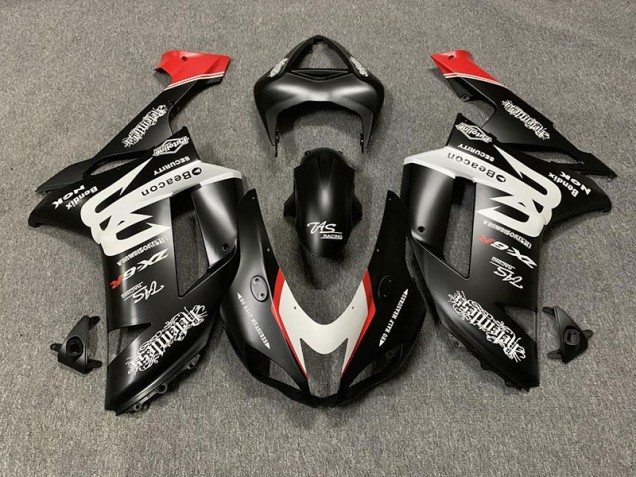 2007-2008 Mat Personnalisé Kawasaki ZX6R Carénage Moto