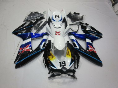 2008-2010 X Suzuki GSXR 600-750 Carénage Moto