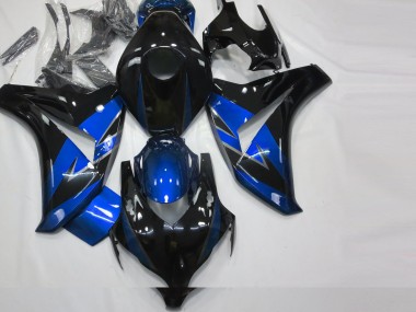 2008-2011 Bleu Brillant & Noir Honda CBR1000RR Carénage Moto