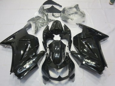 2008-2012 Noir Brillant Kawasaki Ninja 250 Carénage Moto