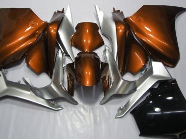 2010-2013 Orange & Argent Honda VFR1200 Carénage Moto