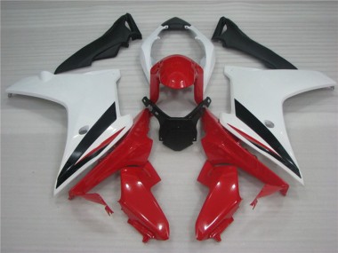 2011-2012 Blanc Noir & Rouge Honda CBR600F Carénage Moto