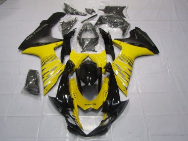 2011-2024 Jaune Noir Mat Suzuki GSXR 600-750 Carénage Moto