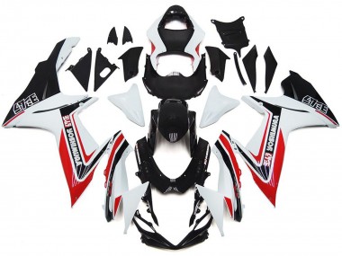 2011-2024 Kit De Style Personnalisé Rouge Suzuki GSXR 600-750 Carénage Moto