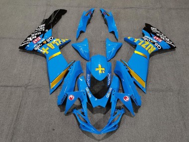 2011-2024 Rizla Suzuki GSXR 600-750 Carénage Moto