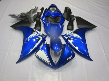 2012-2014 Bleu & Noir Yamaha R1 Carénage Moto