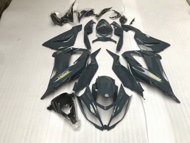 2013-2018 Gris Brillant Kawasaki ZX6R Carénage Moto