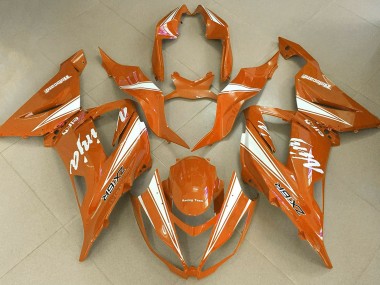 2013-2018 Ninja Orange Kawasaki ZX6R Carénage Moto