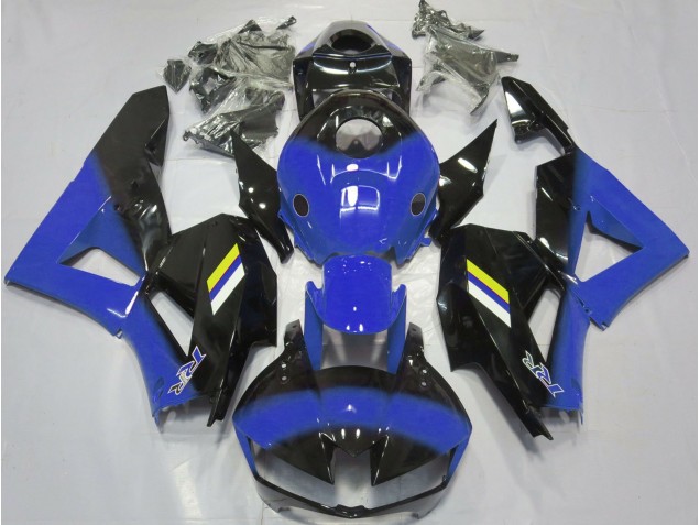 2013-2023 Design Bleu Brillant & Noir Honda CBR600RR Carénage Moto