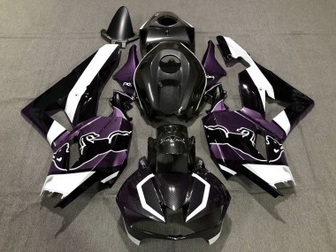 2013-2023 Violet Personnalisé Fibre De Carbone Taureau Honda CBR600RR Carénage Moto