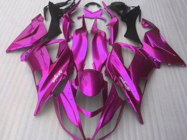 2016-2019 Rose Bonbon Brillant Kawasaki ZX10R Carénage Moto