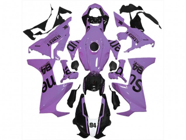 2017-2023 Flava De Rue Violet Laiteux Honda CBR1000RR Carénage Moto