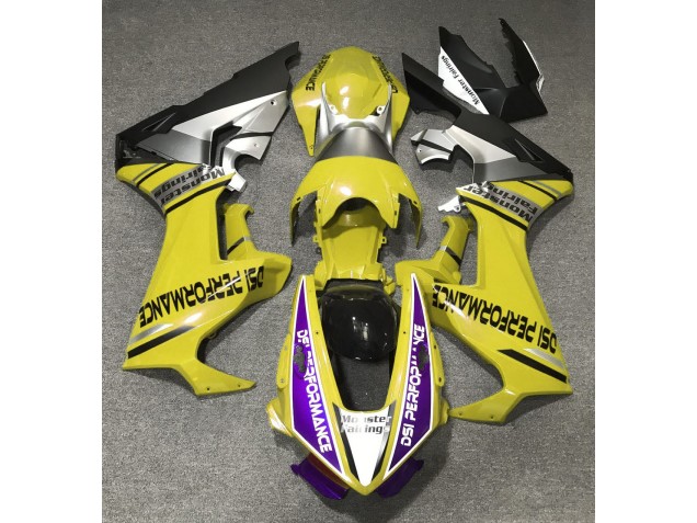 2017-2023 Jaune Brillant & Violet Honda CBR1000RR Carénage Moto